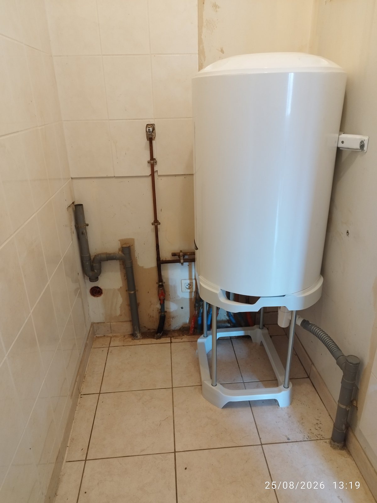 Remplacement chauffe-eau à Vallères : Andre